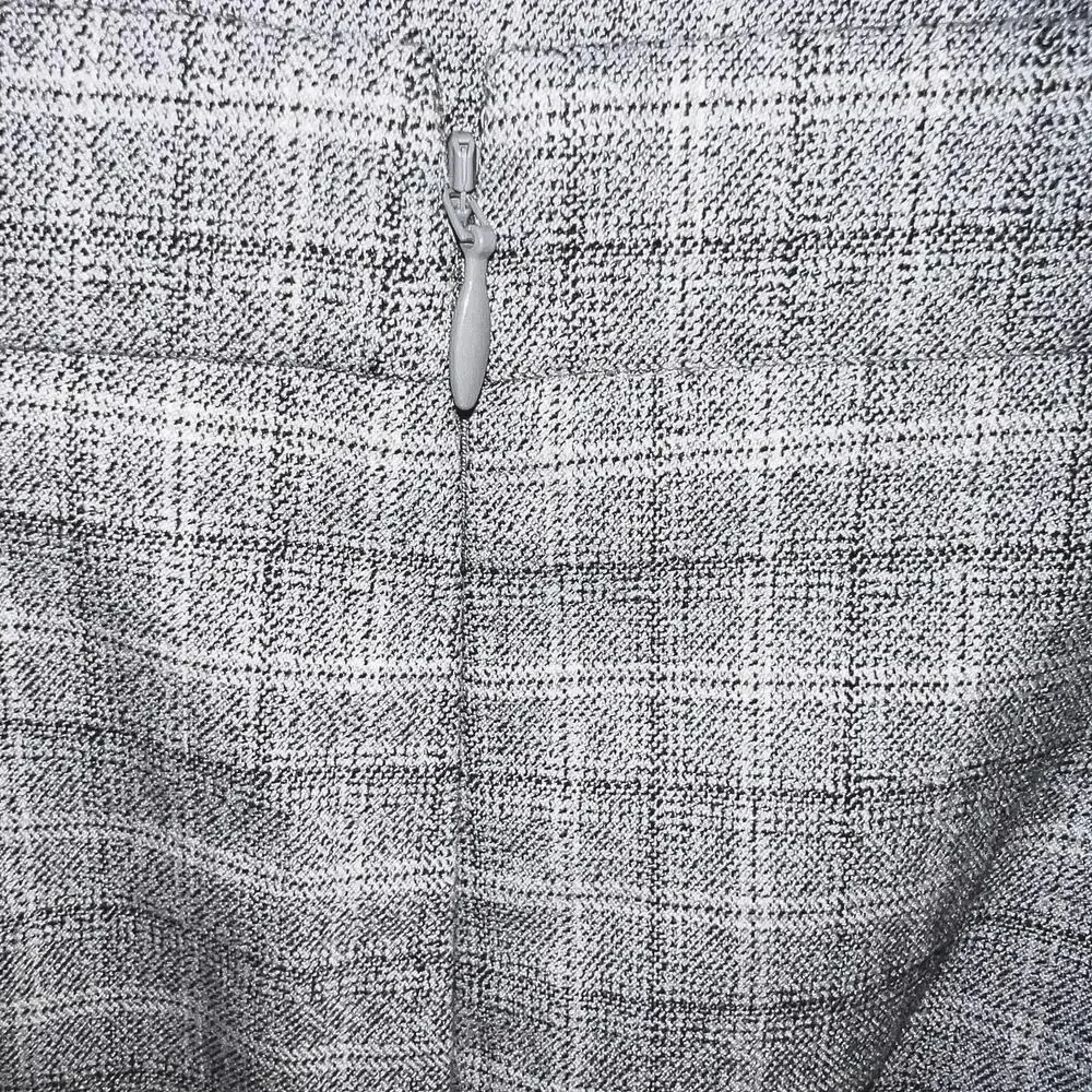 The Tall High Waist Seamed‎ Lined Career,Office  Pencil Skirt in Plaid